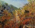 Das Tal von Sasso Sonnenschein Claude Monet